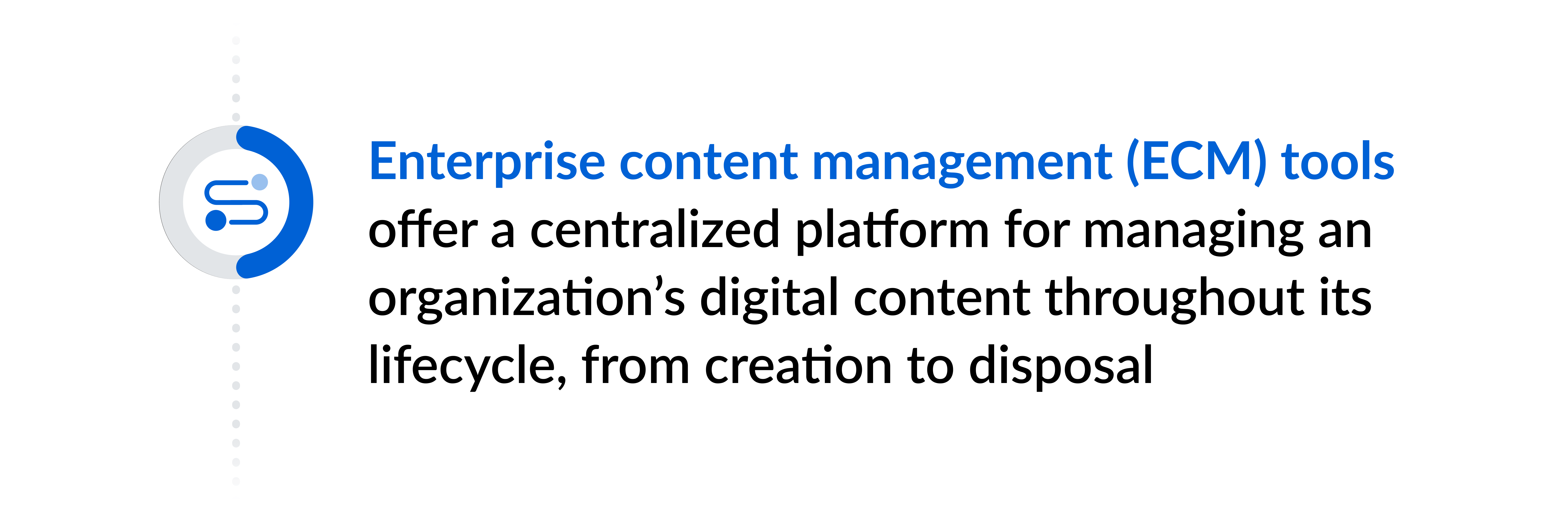 Definition of enterprise content management (ECM) tools