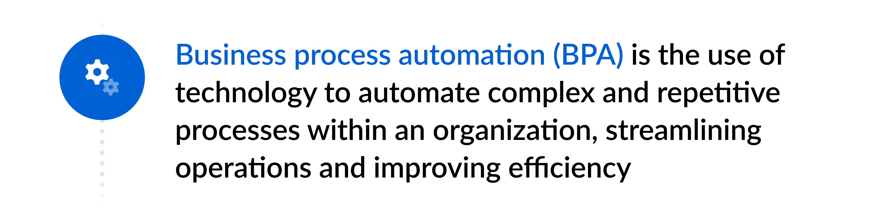 Business process automation definition