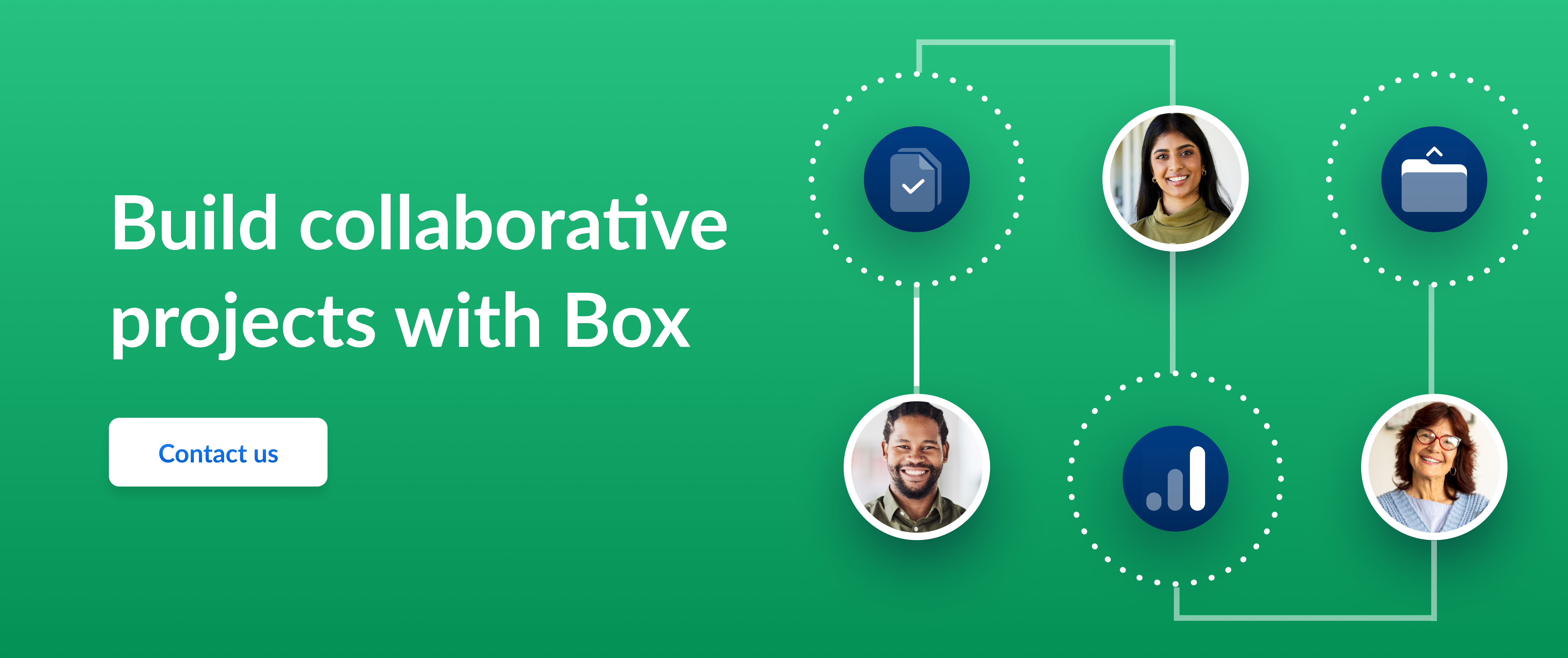 Call to action to build collaborative projects with Box