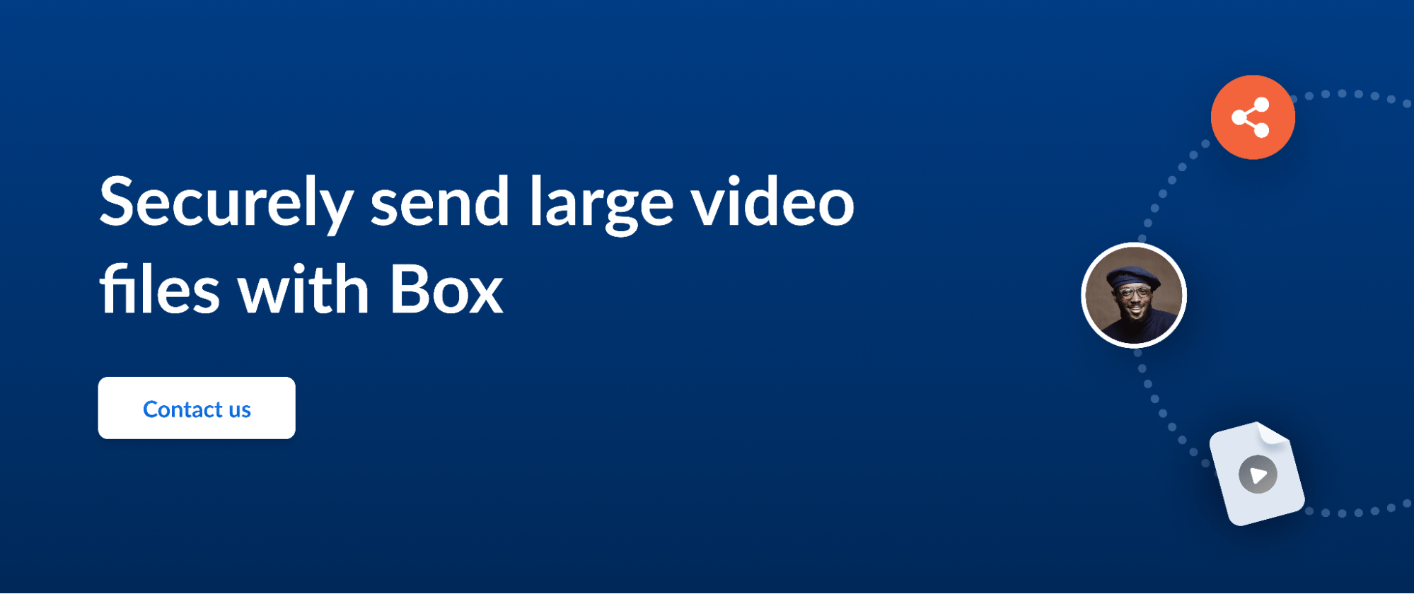 CTA to send large video files with Box